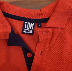 Tom & Teddy Vibrant Orange Polo